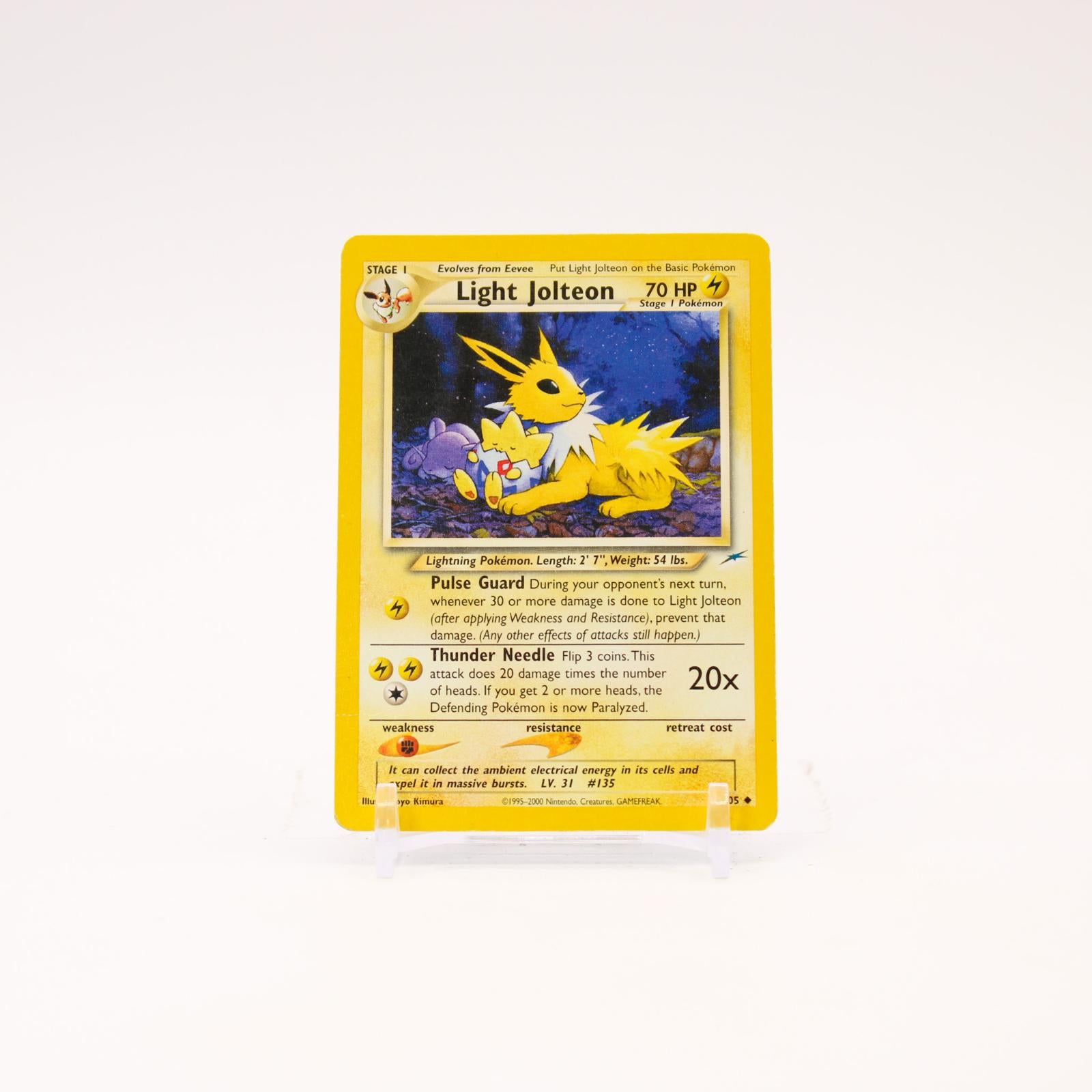 Light Jolteon - 48/105 Neo Destiny Unlimited Uncommon Pokemon - HP