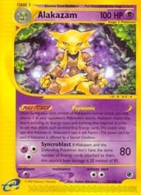 Alakazam - 33/165 Expedition e-Reader Rare Pokemon - NM