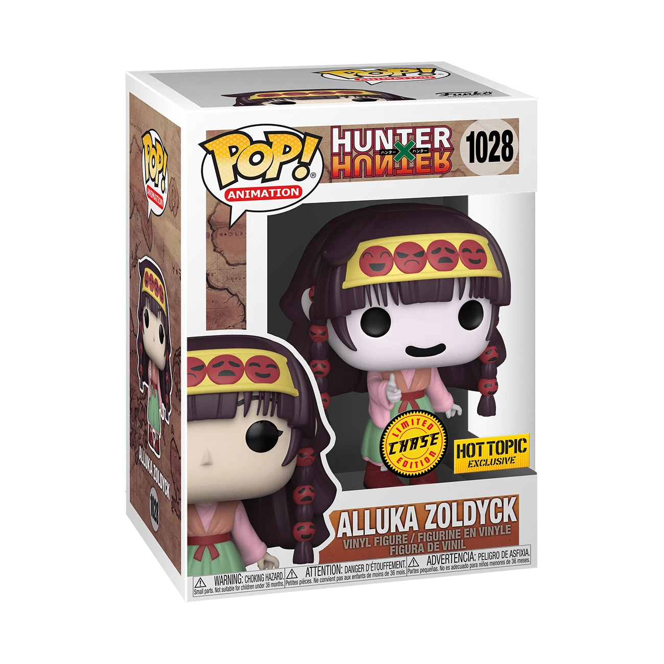 Funko Pop - Hunter X Hunter Vinyl Figure - Alluka Zoldyck 1028 Hot Topic Exc. CHASE