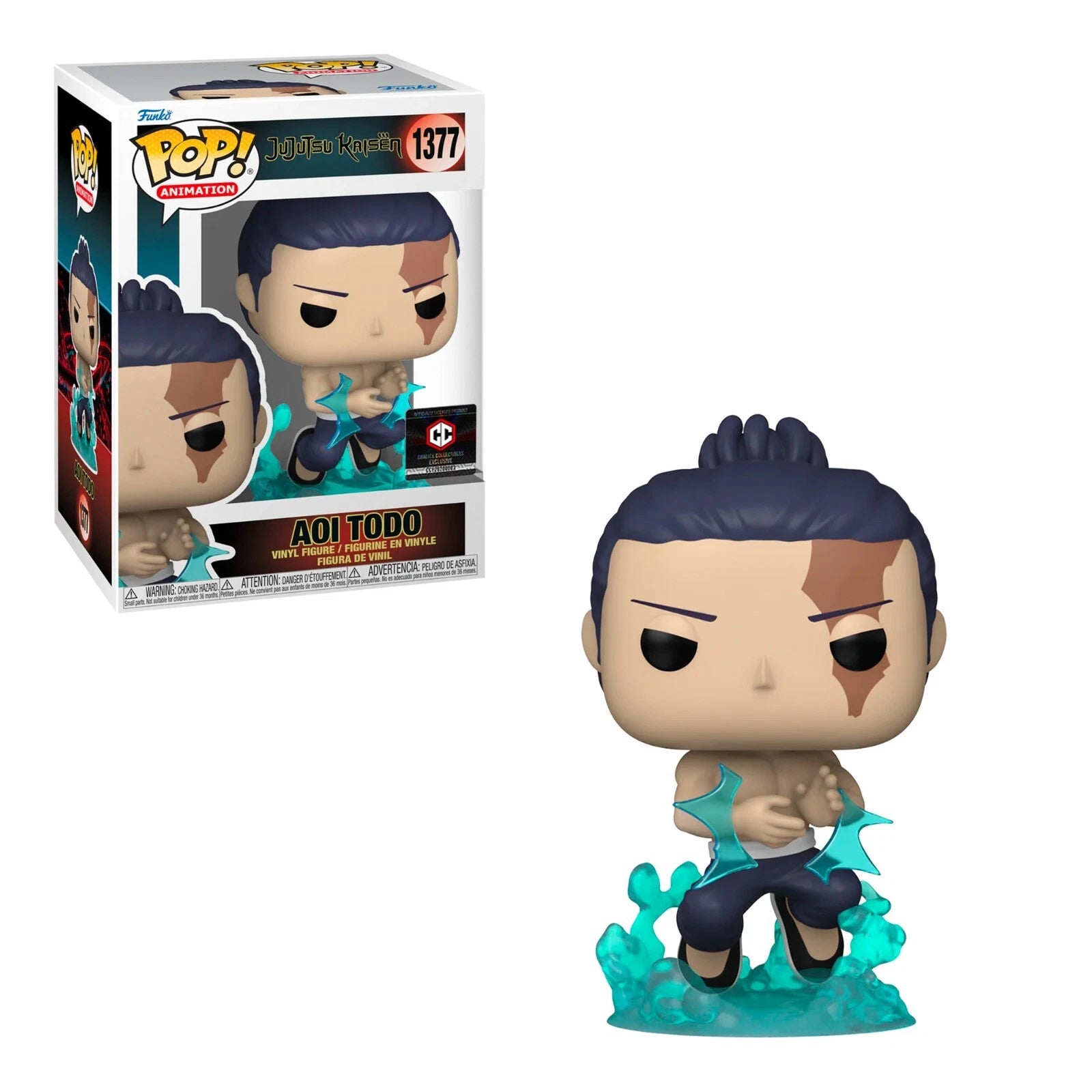 Funko Pop - Jujutsu Kaisen Vinyl Figure - Aoi Todo 1377 CC EX
