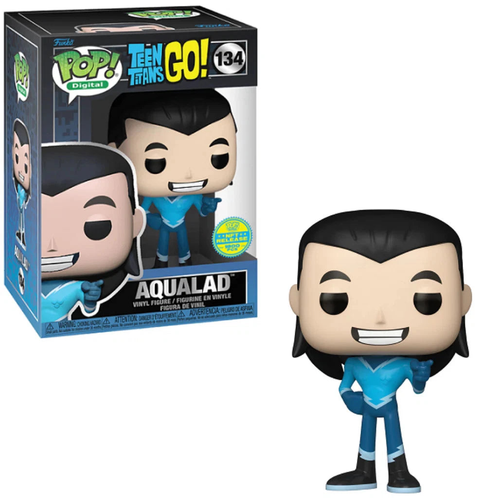 Funko Pop - Teen Titans GO! Vinyl Figure - Aqualad 134 NFT Release 1800 Pcs