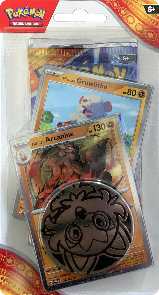 Surging Sparks Single Pack Blister [Hisuian Arcanine] - SV08: Surging Sparks (SV08)