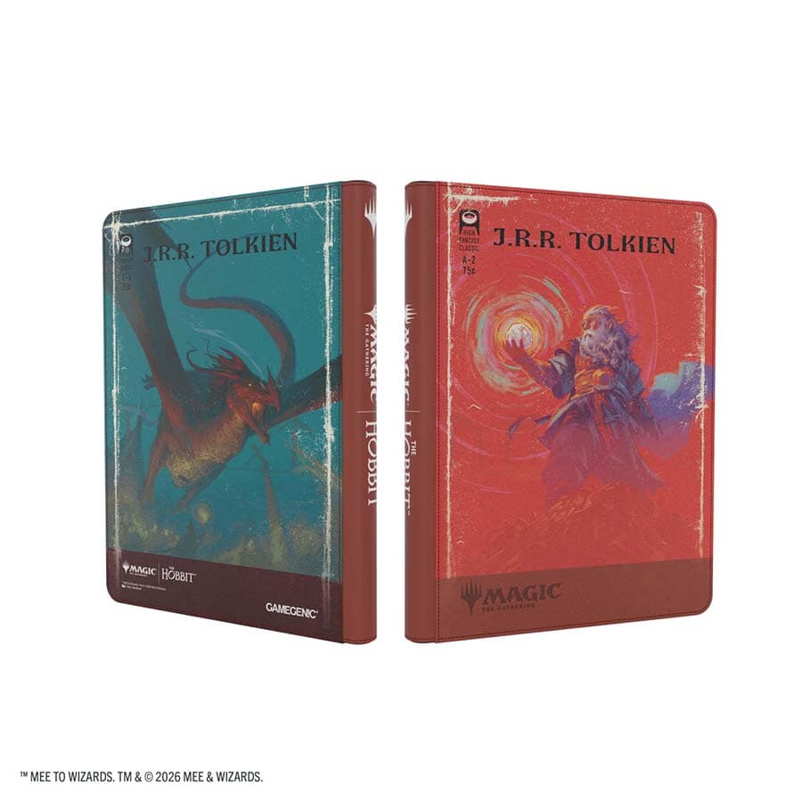 Gamegenic Zip-Up Album 18 Pkt MTG The Hobbit: The Arkenstone & Smaug Worm Of Dread