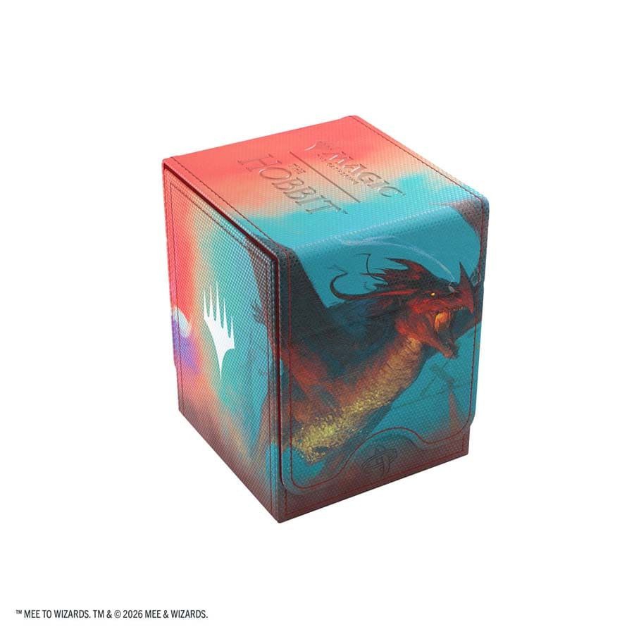 Deck Box: GameGenic Deck Box: 80+: Squire XL The Hobbit: Arkenstone & Smaug Worm Of Dread