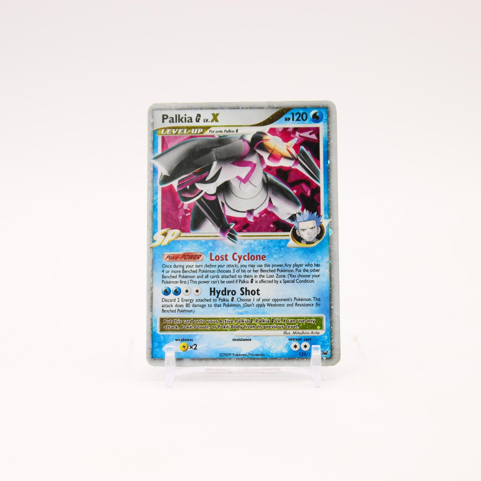 Palkia G LV.X - 125/127 Platinum Holo Ultra Rare Pokemon - LP/MP