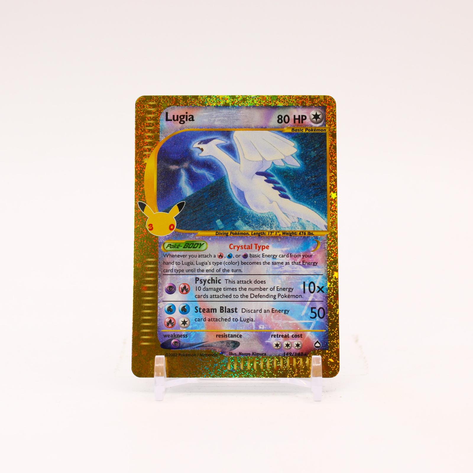 Lugia - 149/147 30th Celebration Classic Collection Holo Pokemon - NM