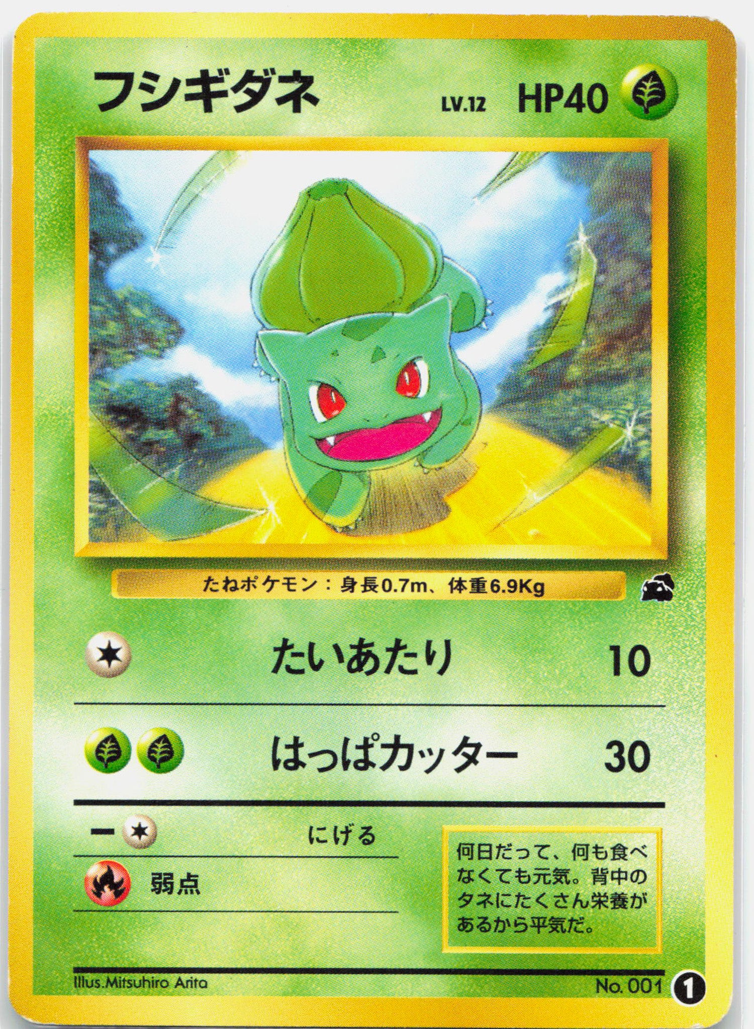 Bulbasaur - 001 Japanese Bulbasaur Intro Pack Pokemon - LP