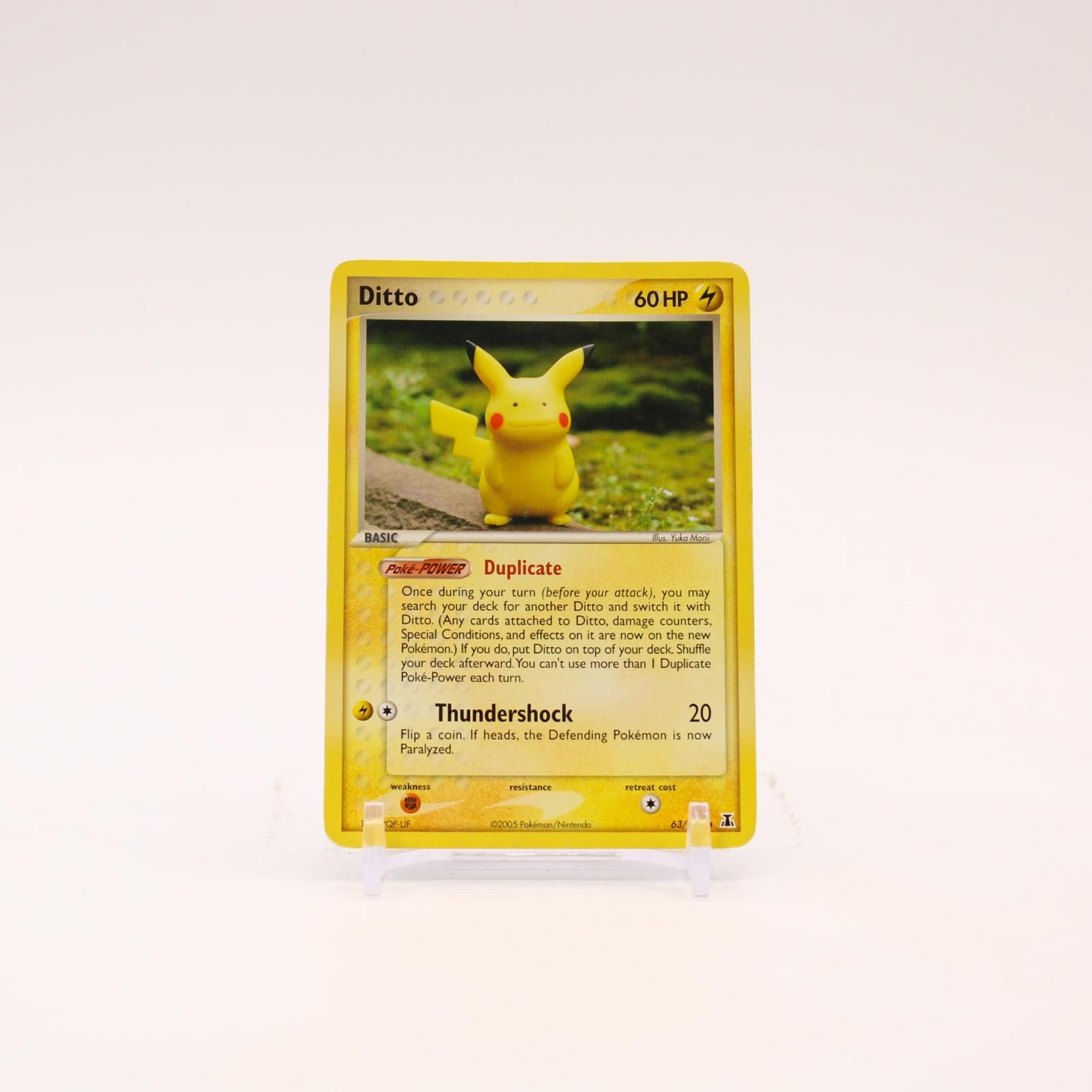 Ditto - 63/113 Delta Species Common Pokemon - LP/MP