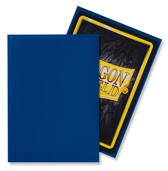 Dragon Shield Standard Card Sleeves - Matte Blue NON-GLARE (100 count)