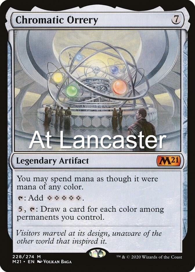 Chromatic Orrery - 228 Core Set 2021 Mythic Magic: The Gathering - NM (Lanc)