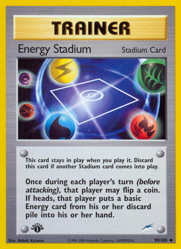 Energy Stadium - 99/105 Neo Destiny Uncommon Unlimited Pokemon - NM