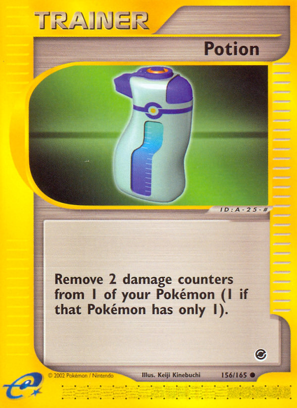 Potion - 156/165 Expedition Base Set Common Pokemon - NM