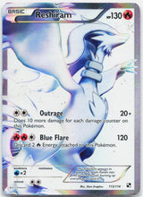 Load image into Gallery viewer, Reshiram - 113/114 Black &amp; White Full Art Pokemon - DMG
