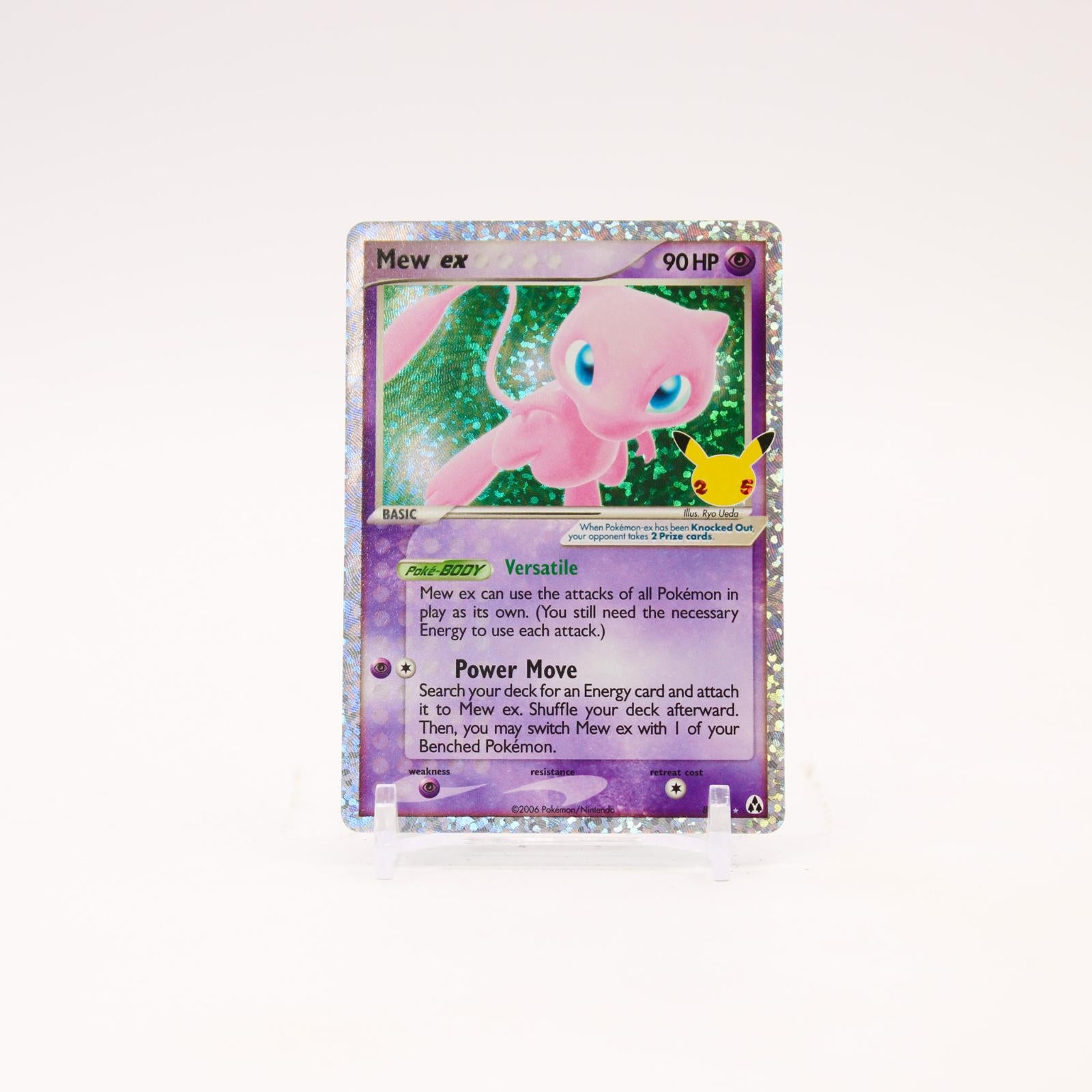 Mew ex - 88/92 Celebrations 25th Classic Collection Holo Ultra Rare Pokemon - NM