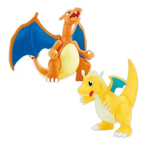 Pokemon Bandai Model Kit - Charizard & Dragonite