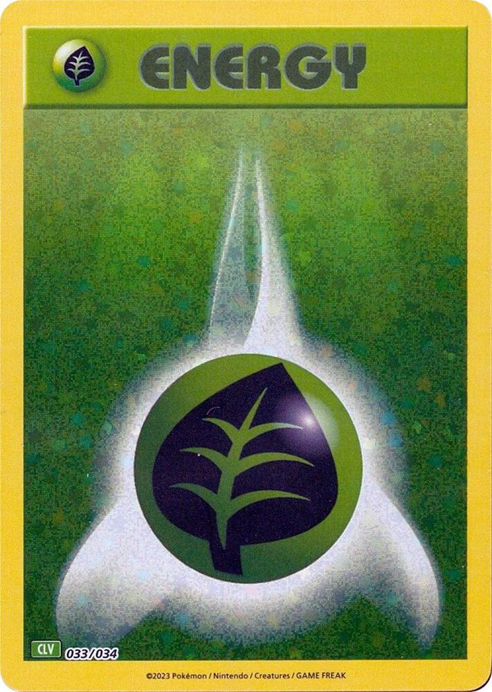 Basic Grass Energy - CLF TCG Classic Pokemon - NM/MINT