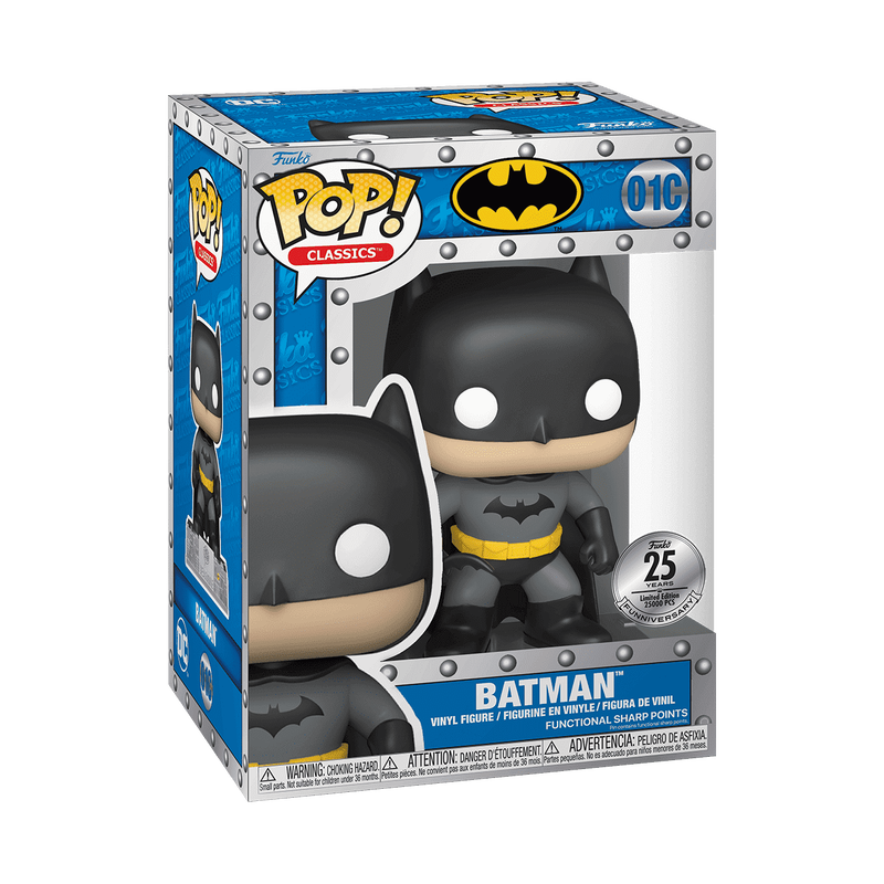 Funko Pop -  DC Super Vinyl Figure - Batman 25th Anniversary 25000PCS