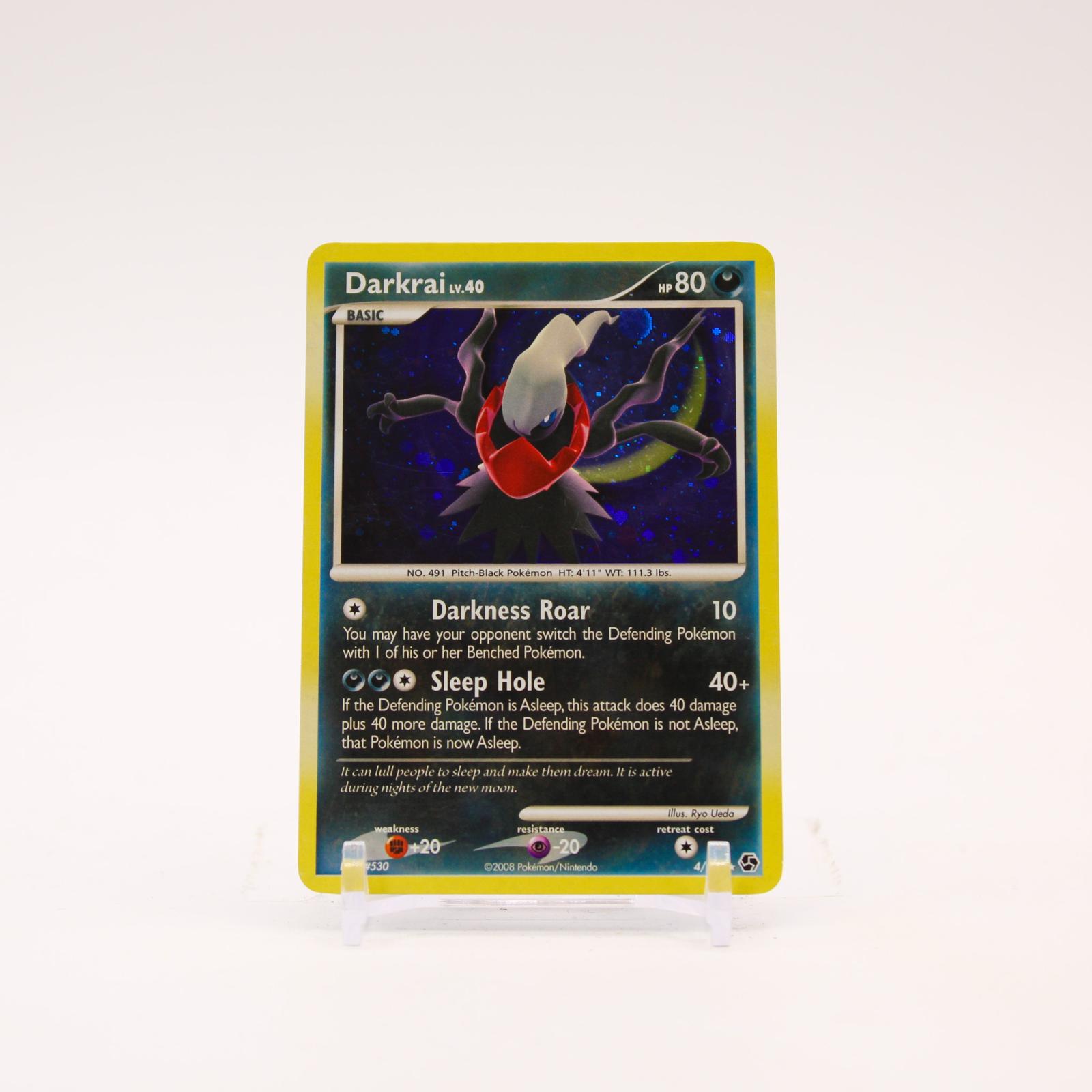 Darkrai - 4/106 Great Encounters Holo Rare Pokemon - LP/MP