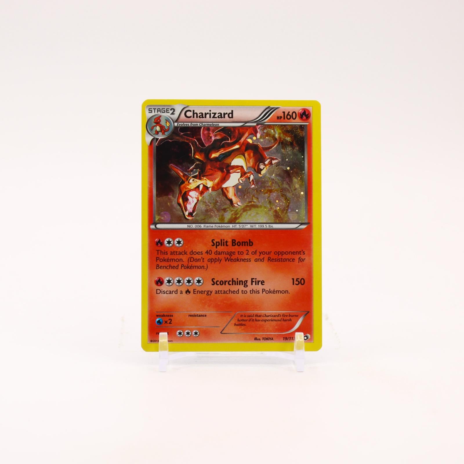 Charizard - 19/113 Legendary Treasures Cosmos Holo Promo Pokemon - NM/LP