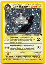 Load image into Gallery viewer, Dark Magneton - 11/82 Team Rocket Unlimited Holo Rare SWIRL Pokemon - NM/LP

