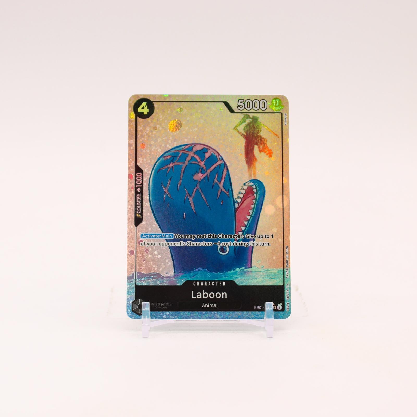 Laboon Alternate Art - EB01-048 Extra Booster Memorial Collection SR One Piece - NM