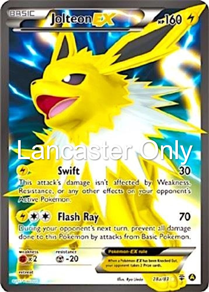 Jolteon EX - 28A/083 Alternate Art Promos Holo Promo Pokemon - NM (Lanc)