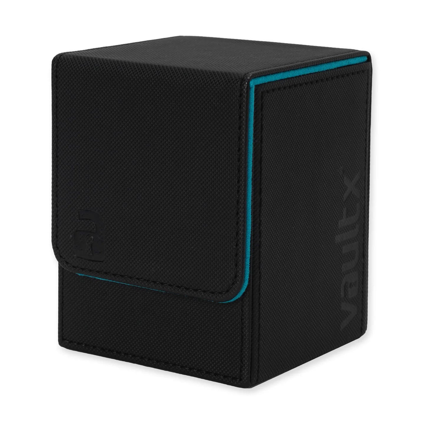Deck Box - VaultX Top Loading Deck Box 80+ - Black/ Electric Blue