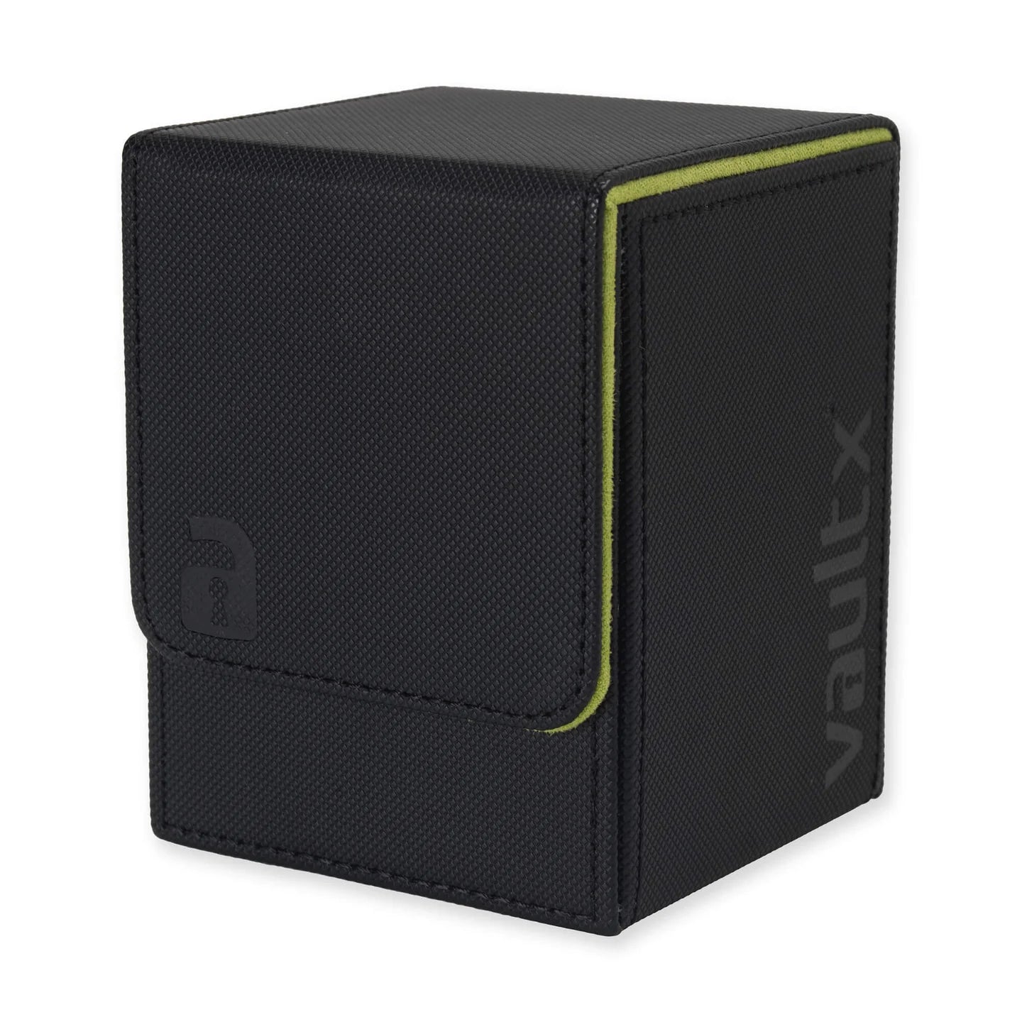 Deck Box - VaultX Top Loading Deck Box 80+ - Black/ Electric Green