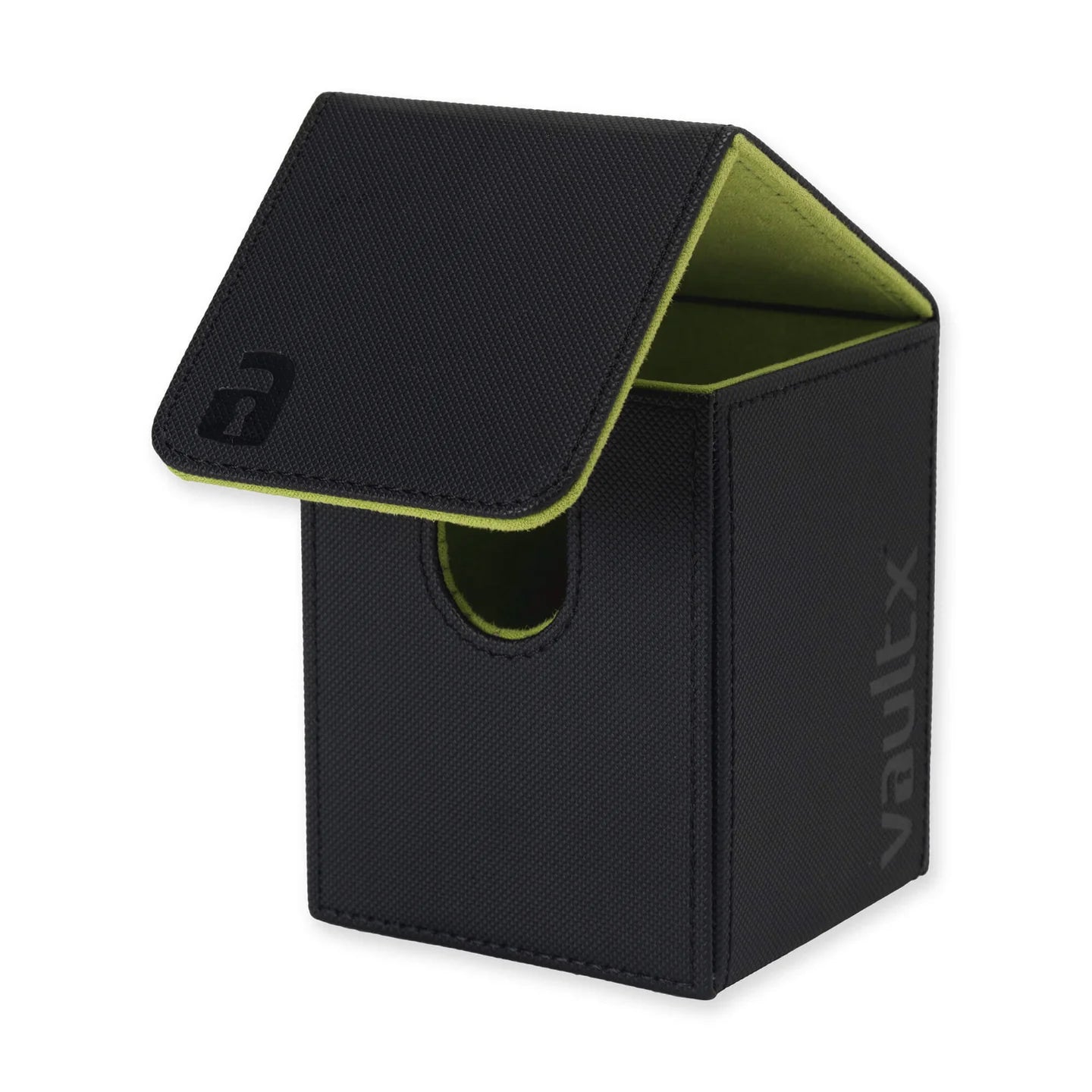 Deck Box - VaultX Top Loading Deck Box 80+ - Black/ Electric Green