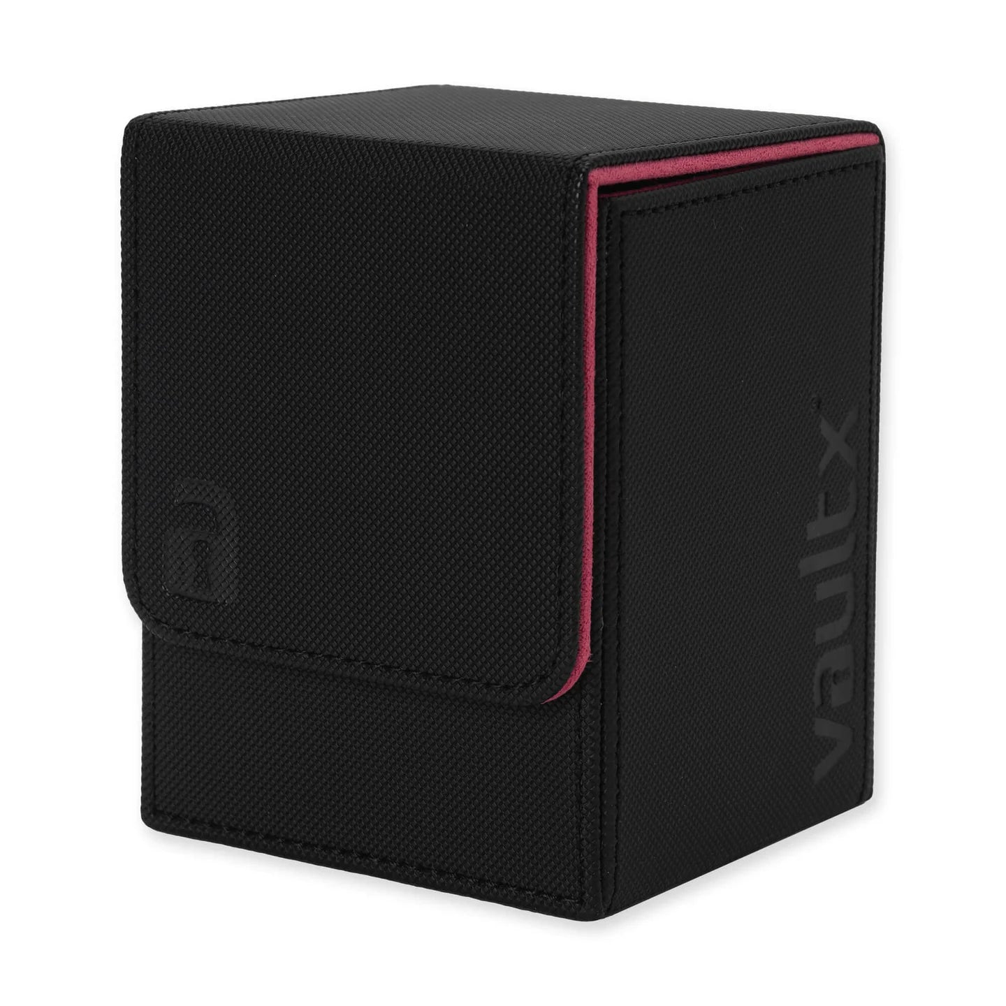 Deck Box - VaultX Top Loading Deck Box 80+ - Black/ Electric Pink