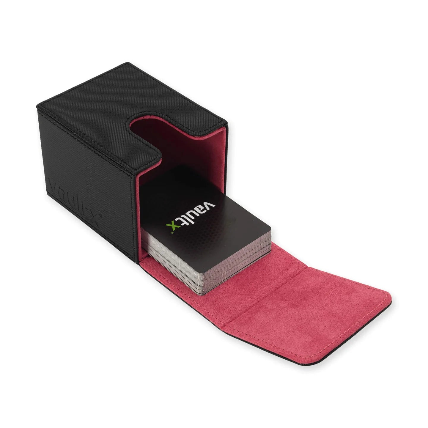 Deck Box - VaultX Top Loading Deck Box 80+ - Black/ Electric Pink