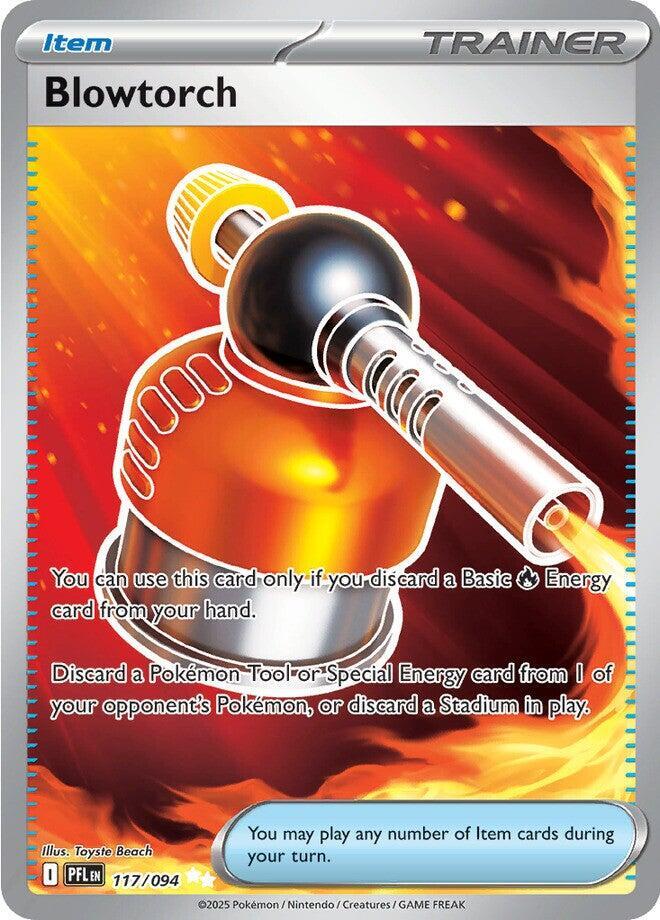 Blowtorch - 117/094 Phantasmal Flames Full Art Trainer - NM/MINT