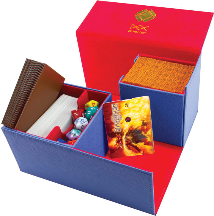 Deck Box - Dex Creation Line Magnetic - Large: Dark Blue
