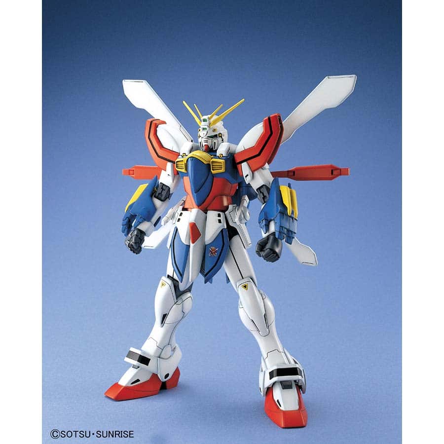 Gunpla Model Kit 1/100 Bandai - MG Burning Gundam Mobile Fighter G