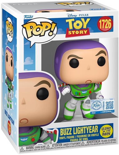 Funko POP - Disney Vinyl Figure - Buzz Lightyear Glow 1726 AE Exclusive