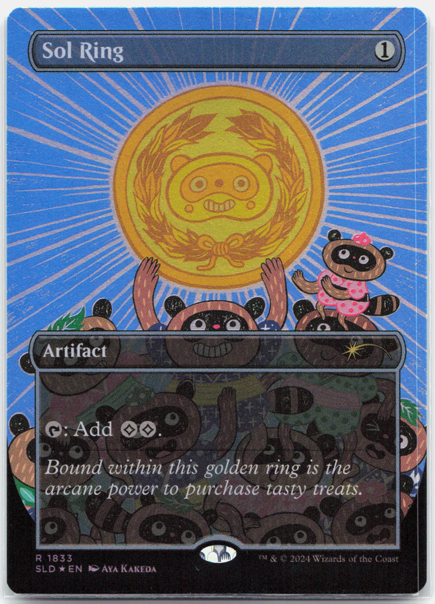 Sol Ring Rainbow FOIL - 1833 Secret Lair Drop Series Rare Magic - NM