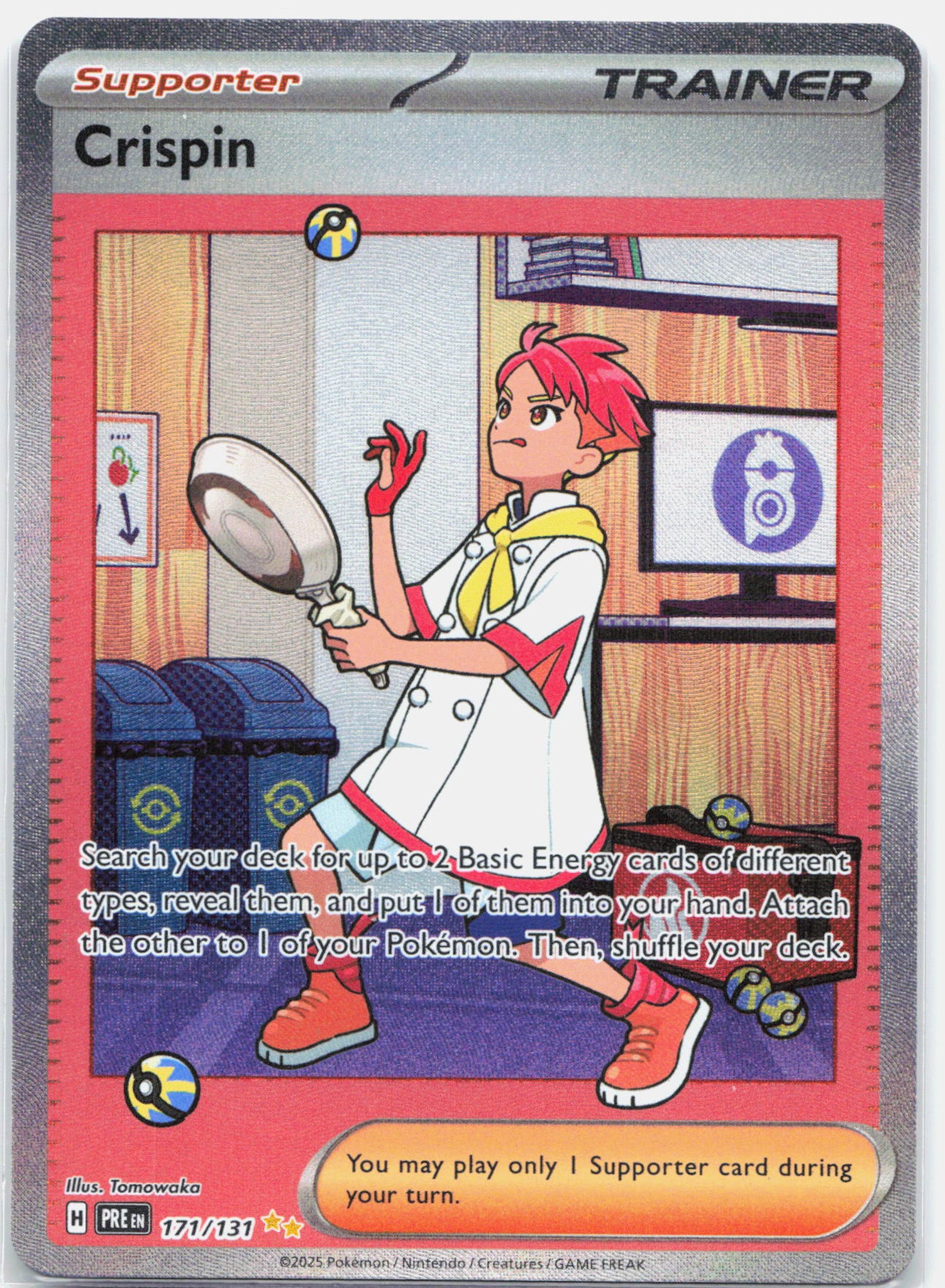 Crispin - 171/131 Prismatic Evolutions Special Illustration Trainer - NM