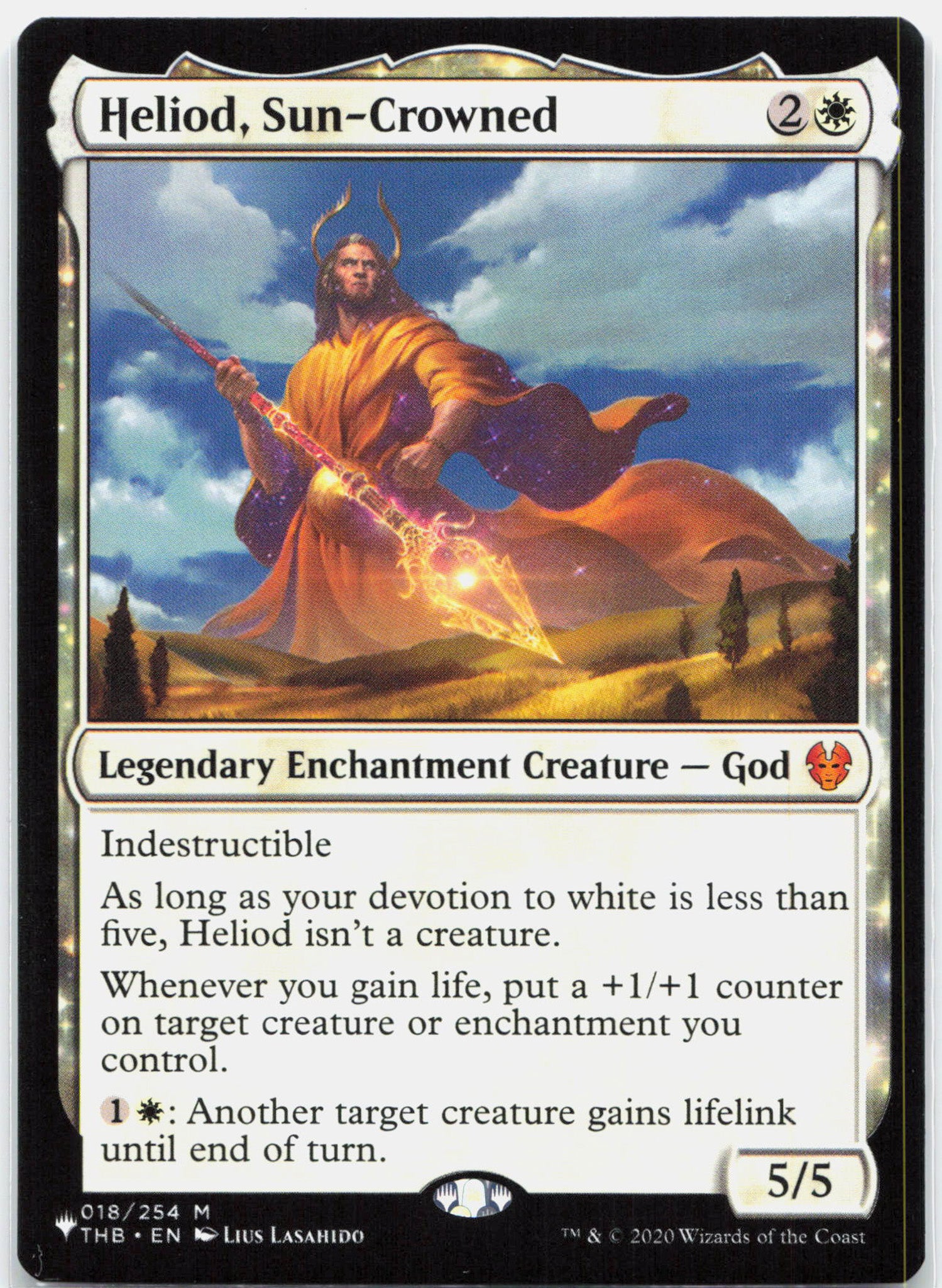 Heliod, Sun-Crowned - 018/254 The List Reprints Mythic Magic - NM