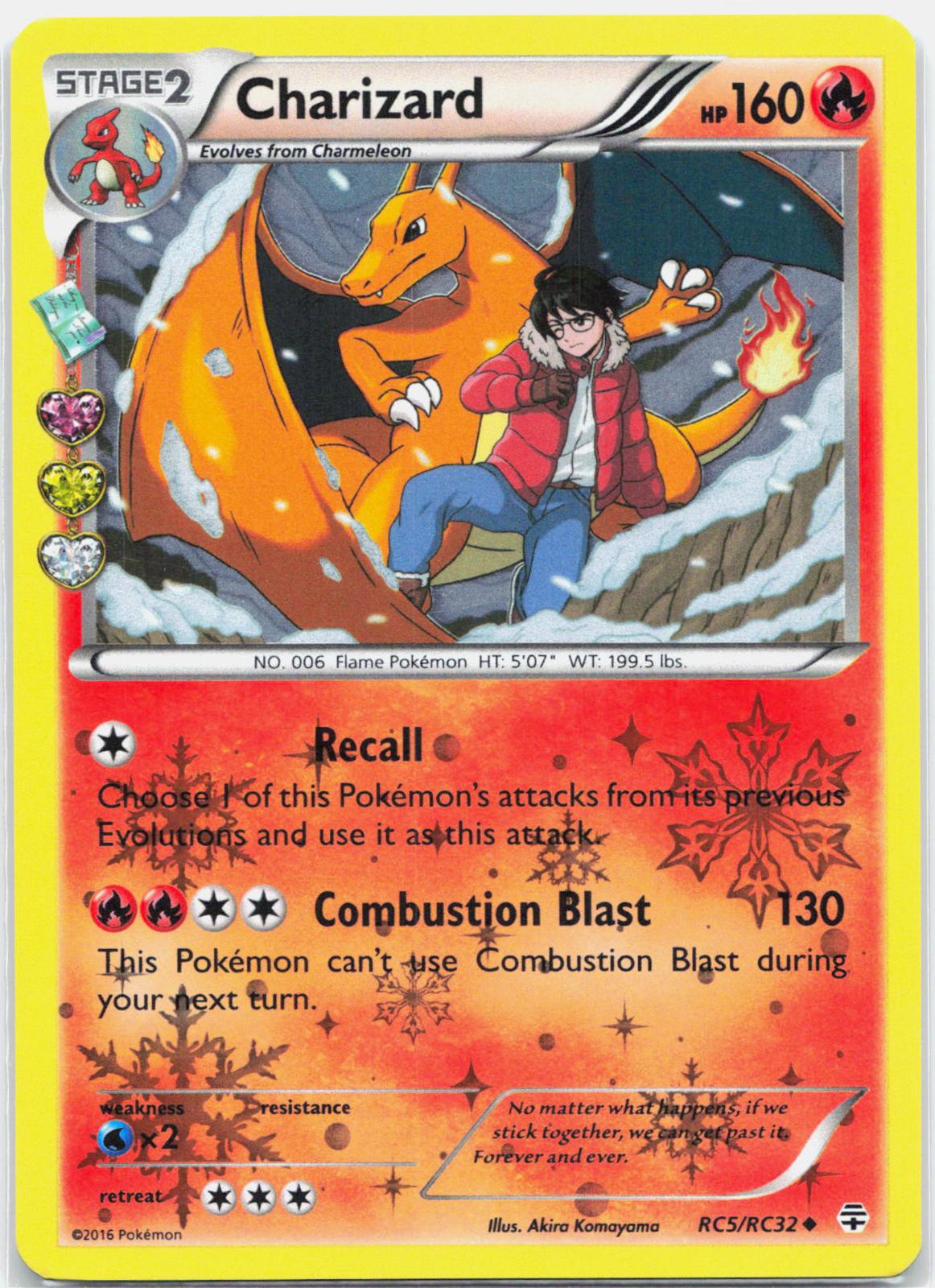 Charizard - RC5/RC32 Generations Holo Uncommon Pokemon - LP
