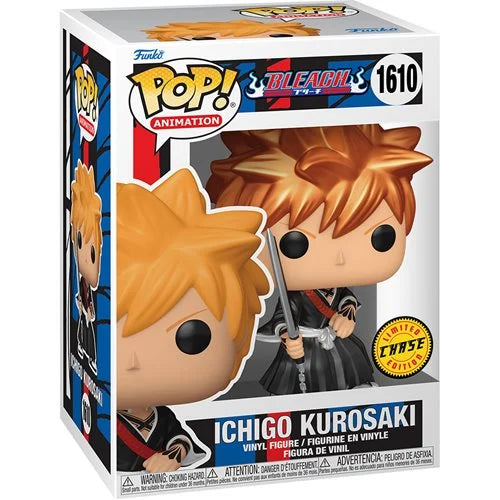 Funko Pop - Bleach Vinyl Figure - Ichigo Kurosaki FB Shikai 1610 CHASE