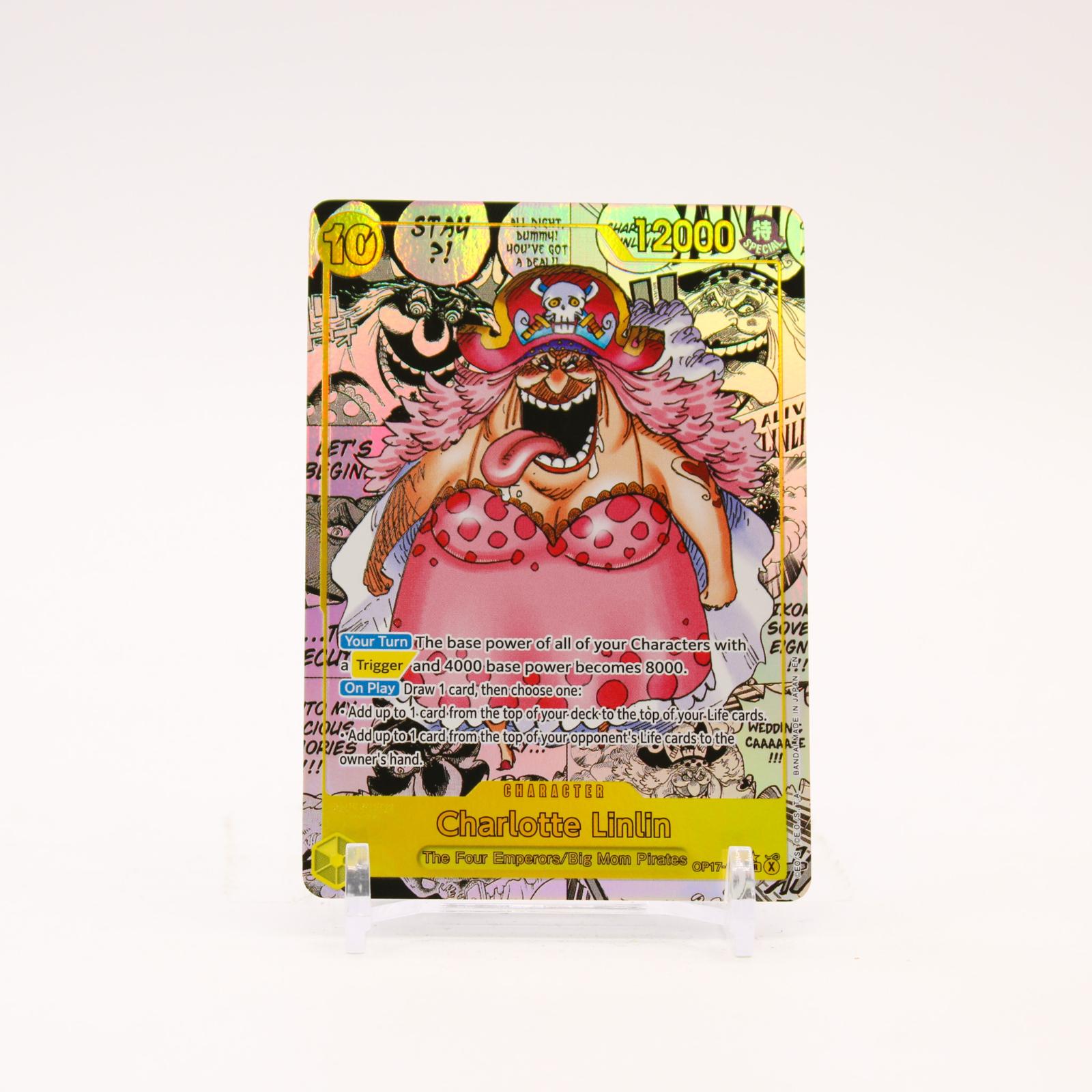 Charlotte Linlin Manga - OP17-112 The World's Strongest Warriors SR One Piece - NM/MINT