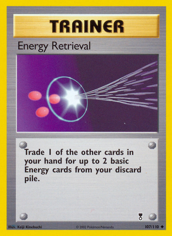 Energy Retrieval - 107/110 Legendary Collection Uncommon Pokemon - NM