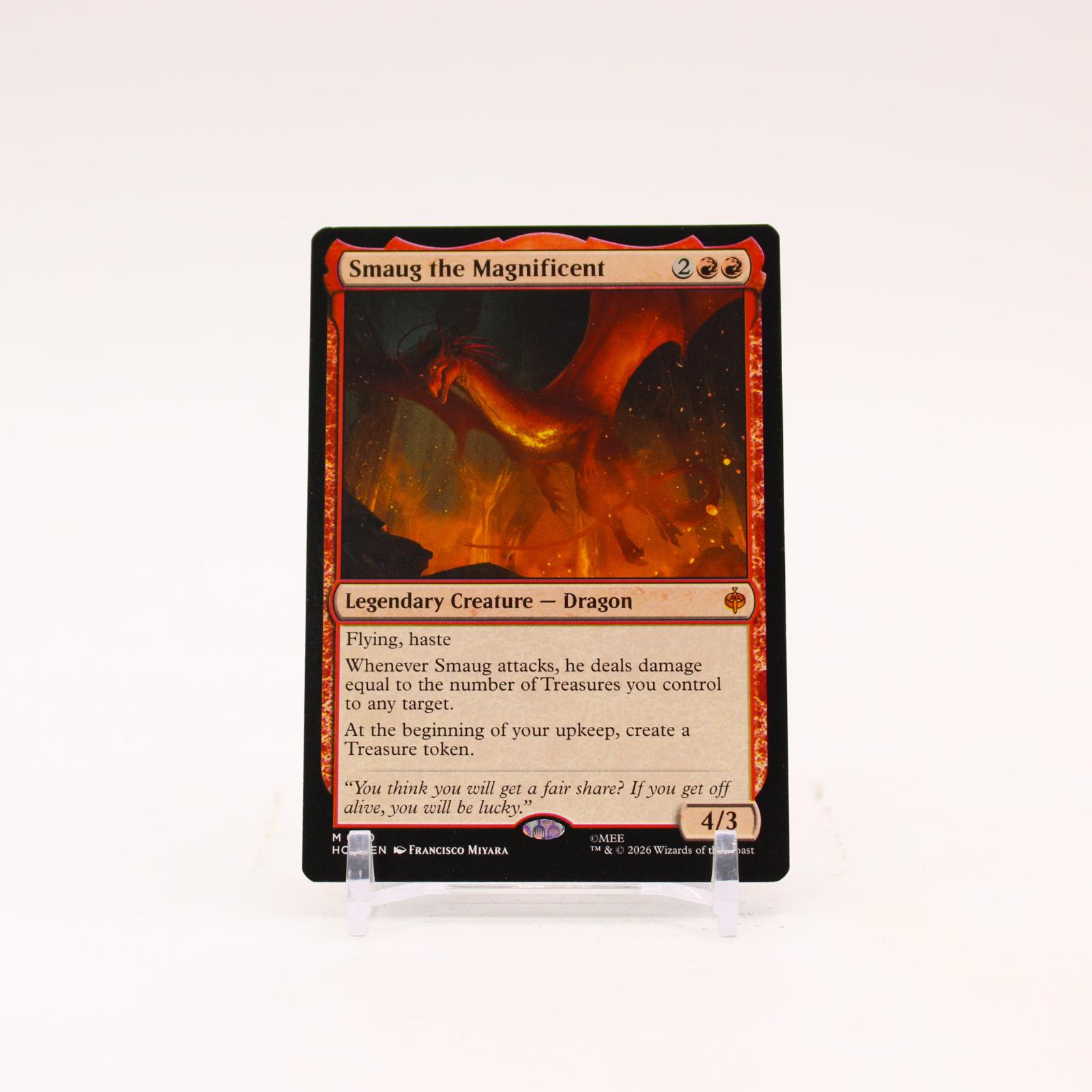 Smaug the Magnificent - 110 The Hobbit Mythic Magic - NM/LP