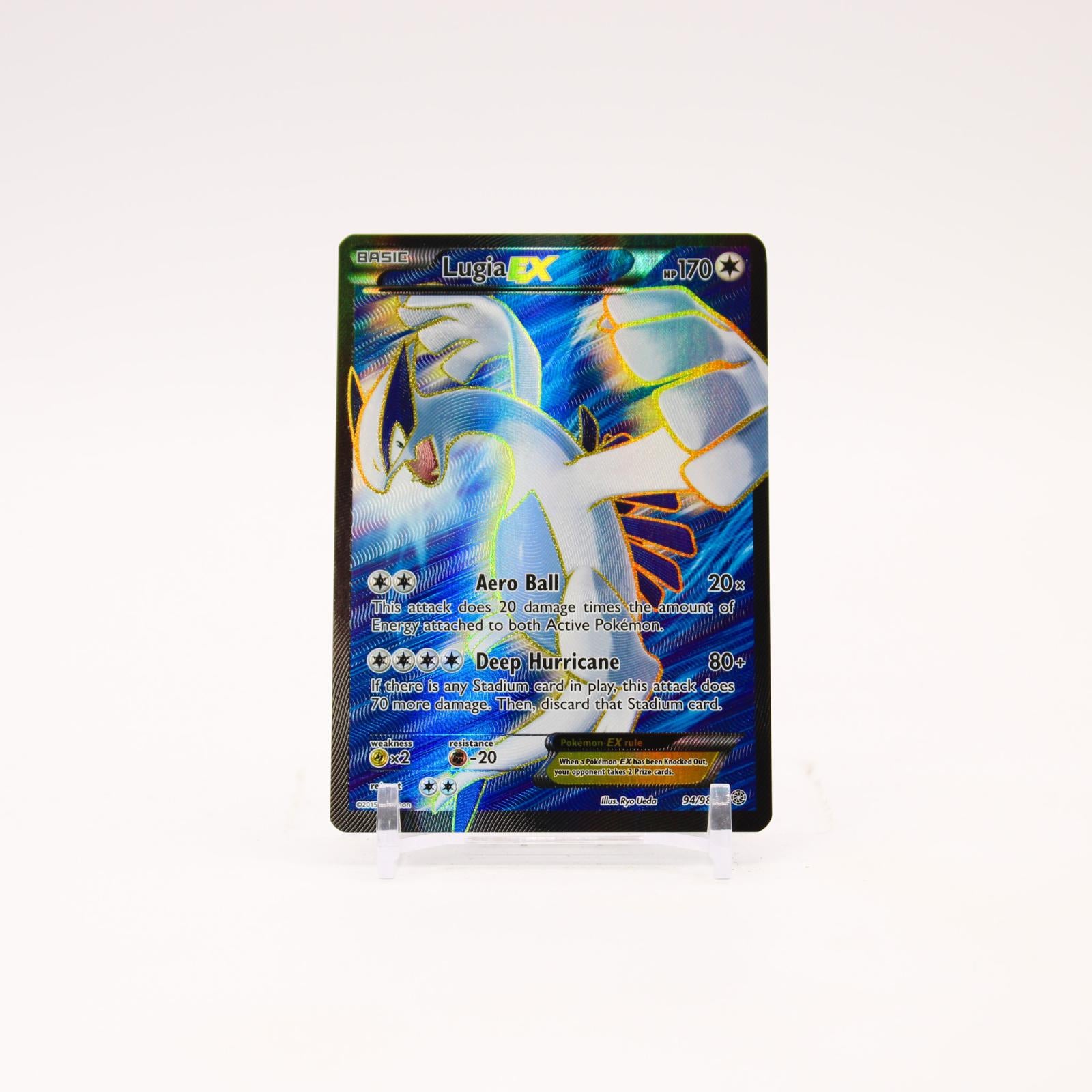 Lugia EX - 94/98 Ancient Origins Holo Full Art Pokemon - NM/LP