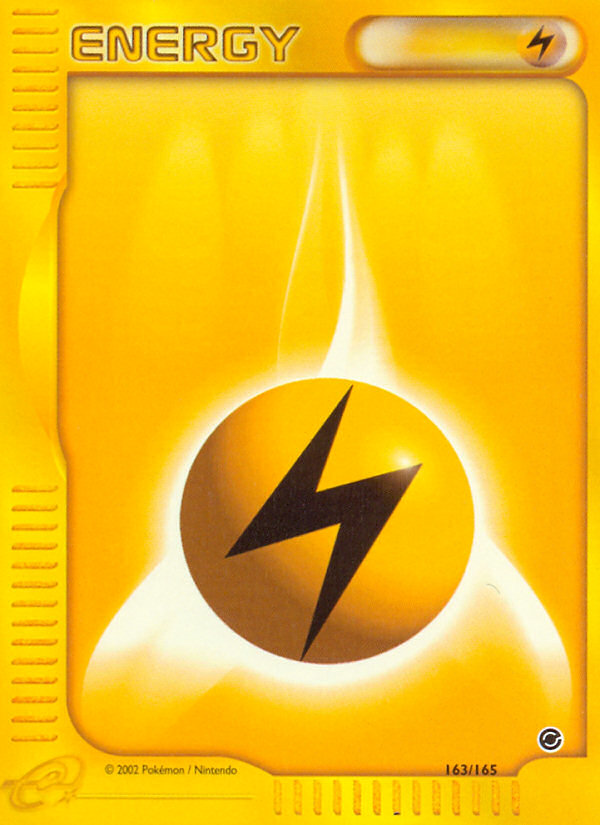 Lightning Energy - 163/165 Expedition Base Set Pokemon - NM