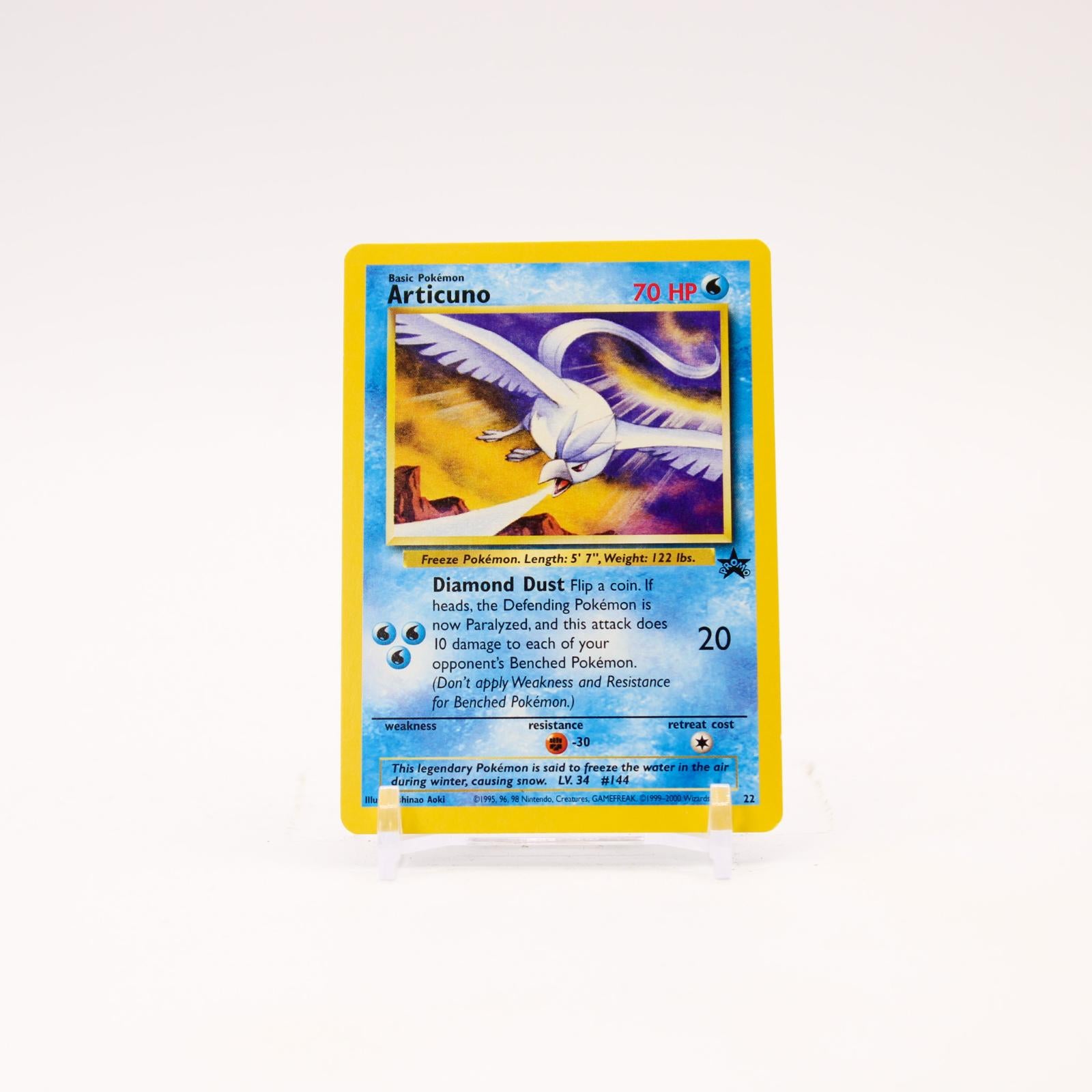 Articuno - 22 Wizards Black Star Promo Pokemon - NM/LP