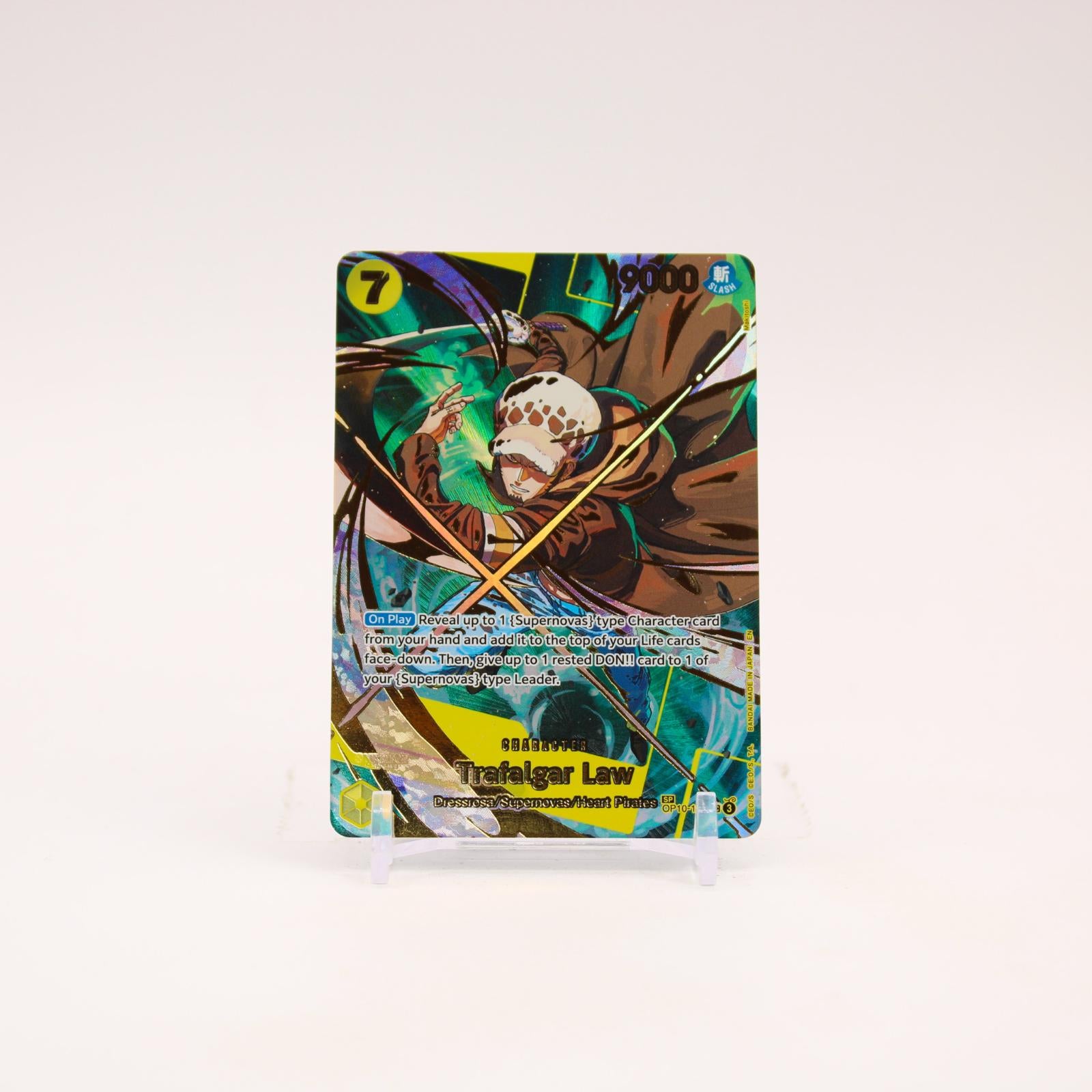 Trafalgar Law SP - OP10-119 Premium Booster The Best Vol. 2 SEC One Piece - NM/MINT