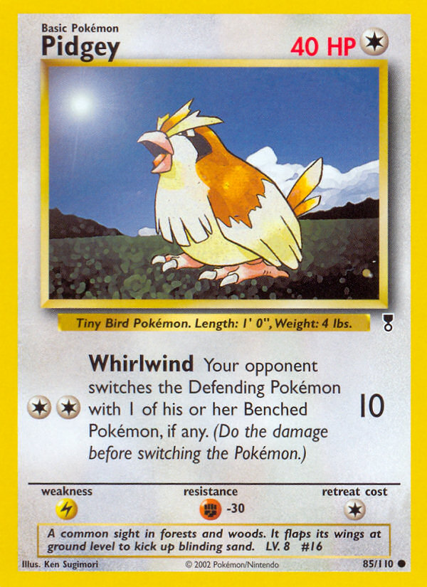 Pidgey - 85/110 Legendary Collection Common Pokemon - NM