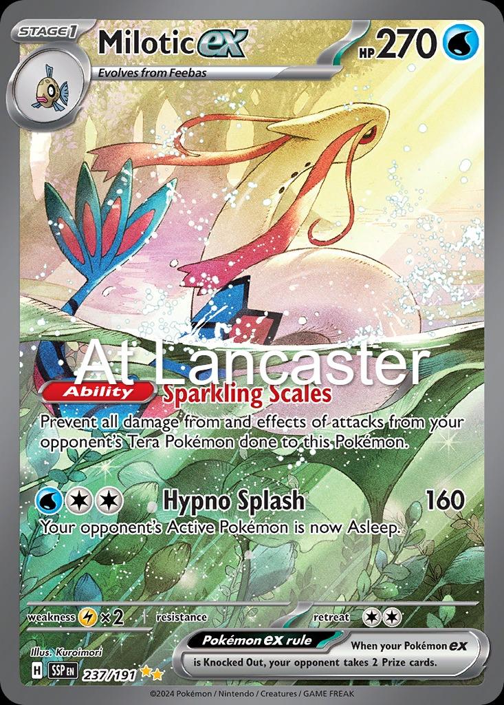 Milotic ex - 237/191 Surging Sparks Special Illustration Rare Pokemon - NM (Lanc)