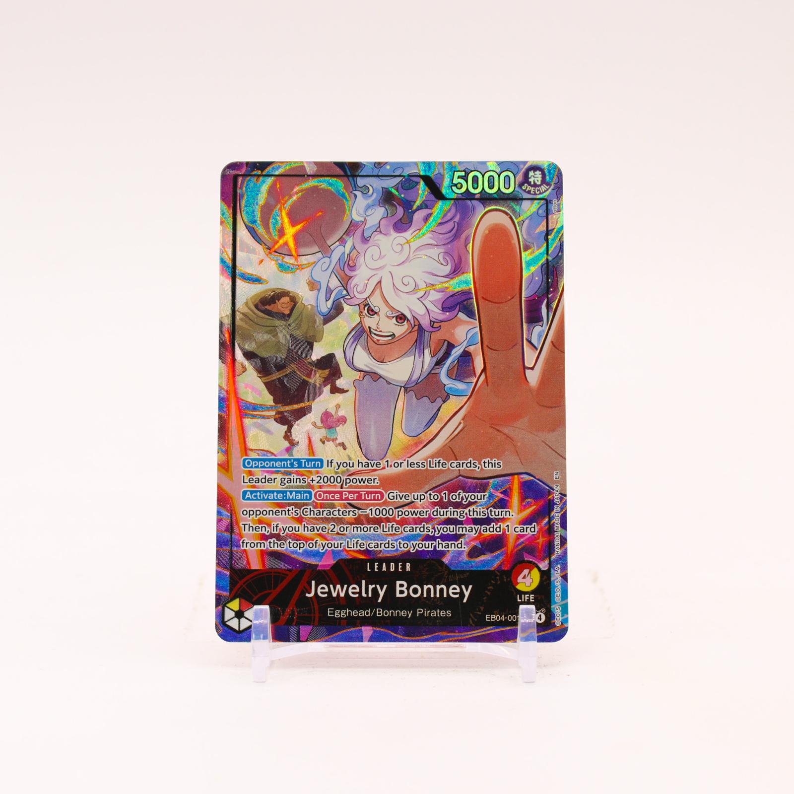 Jewelry Bonney Alternate Art - EB04-001 Adventure on Kami's Island One Piece - NM/MINT